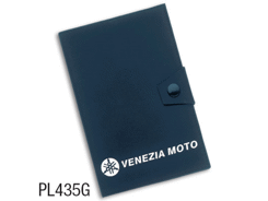 porte-livret caoutchouc bleu