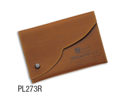 Porte-livret Simili cuir marron