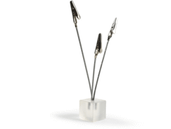 Porte-mémo 3 pinces