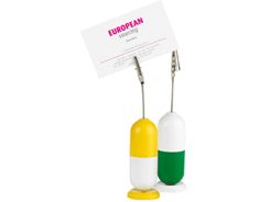 Porte mémo en forme de gélule