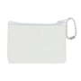 Porte monnaie blanc en microfibre Blancblanc