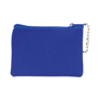 Porte monnaie blanc en microfibre Bleubleu