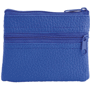 Porte monnaie bleu en simili cuir Bleubleu