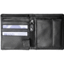 Porte-monnaie cuir reconstitué Noirnoir