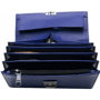 Porte-monnaie en cuir Bleubleu