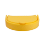 Porte monnaie fuchsia en silicone Jaunejaune