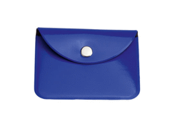 Porte monnaie jaune en pvc