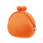 Porte monnaie jaune en silicone Orangeorange