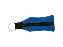 Porte monnaie noir en microfibre