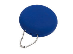 Porte monnaie orange en pvc