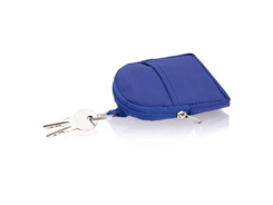 Porte monnaie vert en polyester