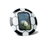 Porte-photos balle de football-130x180 m Au choixblanc/noir