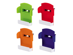 Porte telephone de voiture mod. radio blanc et 4 c