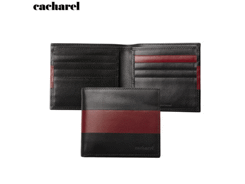 Portefeuille caravage rouge