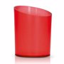 Pot a crayons plastique RougeRouge tr.