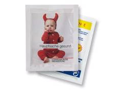 Poudre effervescente motif personnalisé