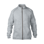 Premium cotton full zip jacket veste molleton zipp Au choixSport grey