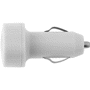 Prise allume-cigare double sortie usb Blancblanc
