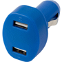 Prise allume-cigare double sortie usb Au choixbleu cobalt