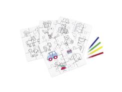 Puzzle a colorier pour enfant