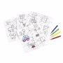 Puzzle a colorier pour enfant Au choixmulticolore
