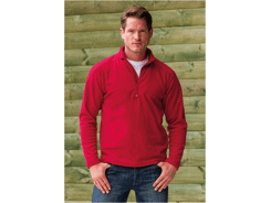 Quarter zip microfleece sweat zippé microfibre pol