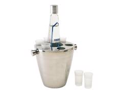 Rafraîchisseur publicitaire inox pour bouteille