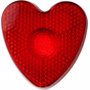 Réflecteur vélo publicitaire en forme de coeur Au choixau-choix