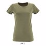 Tee-shirt sol's regent fit women VertKaki chiné