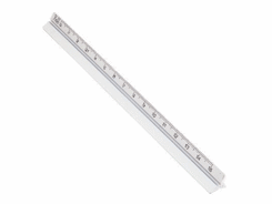 RÈgle cutch Échelle 15 cm. en aluminium