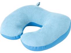 Repose-tête 2 en 1 en suédine.