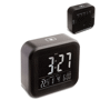 Réveil avec thermomètre reflects antibes Noirnoir