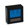 Reveil calendrier solaire / noir Noirnoir