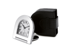 Reveil de voyage metal chrome