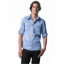 Roll up twill shirt - chemise homme manches longue Au choixAu choix