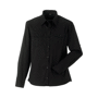Roll up twill shirt - chemise homme manches longue Au choixBlack