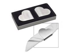 Rond de serviette coeur