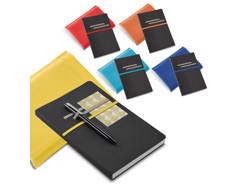 Carnet A5 livré en pochette en non tissé 