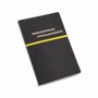 Carnet A5 livré en pochette en non tissé  JauneJaune