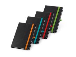 Carnet avec porte stylo bille
