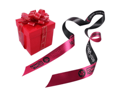 Ruban d'emballage cadeaux impression sublimation