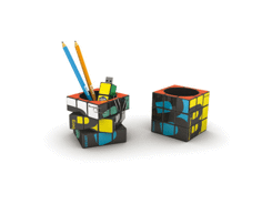 Pot a crayons Rubiks cube