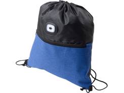 Sac à dos à cordon en polyester (300D) avec lampe