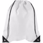 Sac à dos en non-tissé 80g/m². Blancblanc