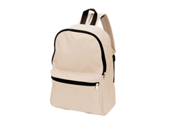 Sac à dos noir en microfibre