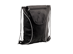 Sac à dos noir en non tissé