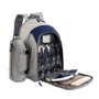 Sac à dos picnic isotherme,4 personnes free line Au choixgris/bleu