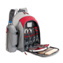 Sac à dos picnic isotherme,4 personnes free line Au choixgris/rouge