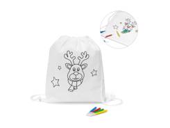 Sac à dos pour colorier publicitaire