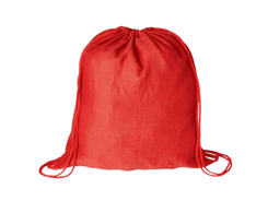 Sac à dos rouge en coton